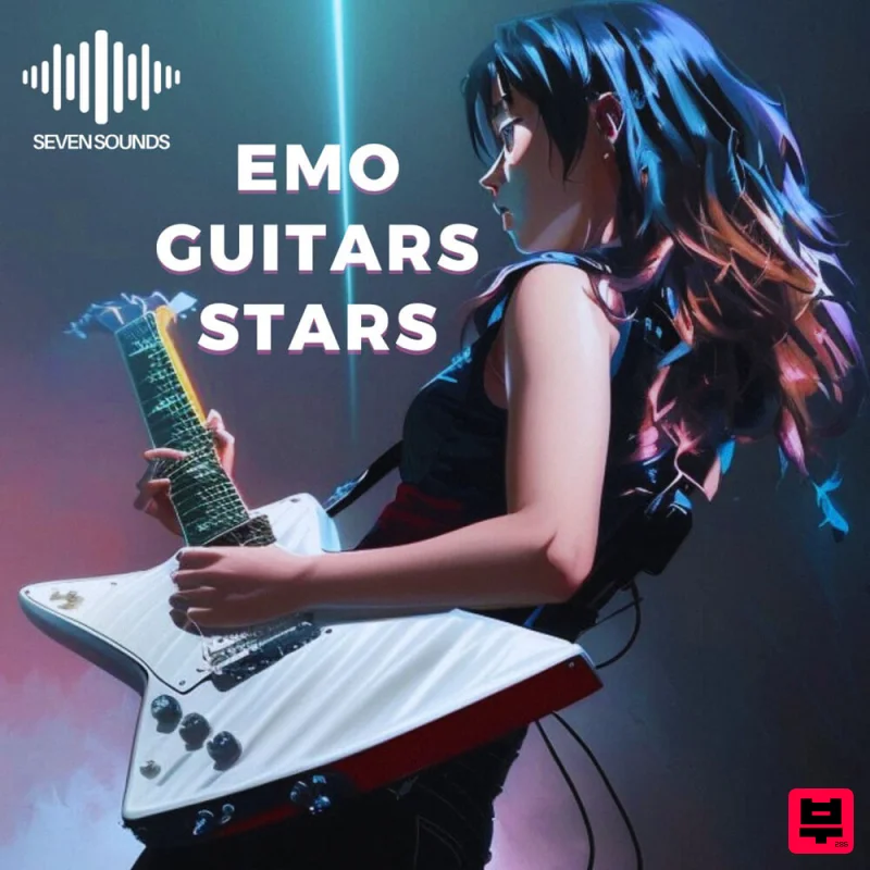 Seven Sounds Emo Guitars Stars - Professional Music Instrument Photo