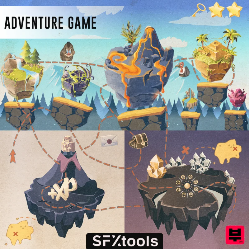 SFXtools Adventure Game - Action