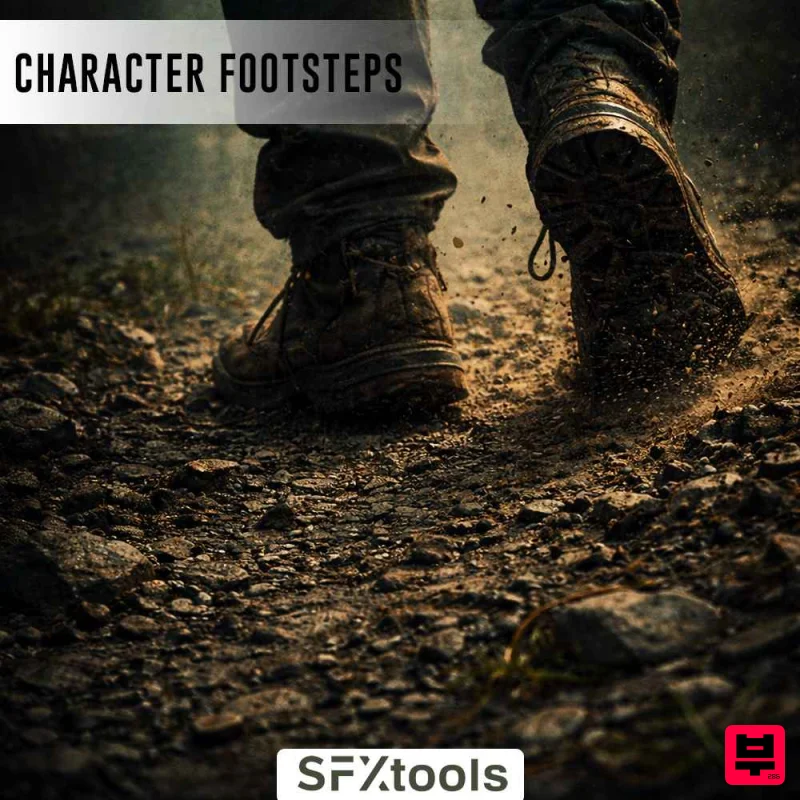 SFXtools Character Footsteps - Cinematic