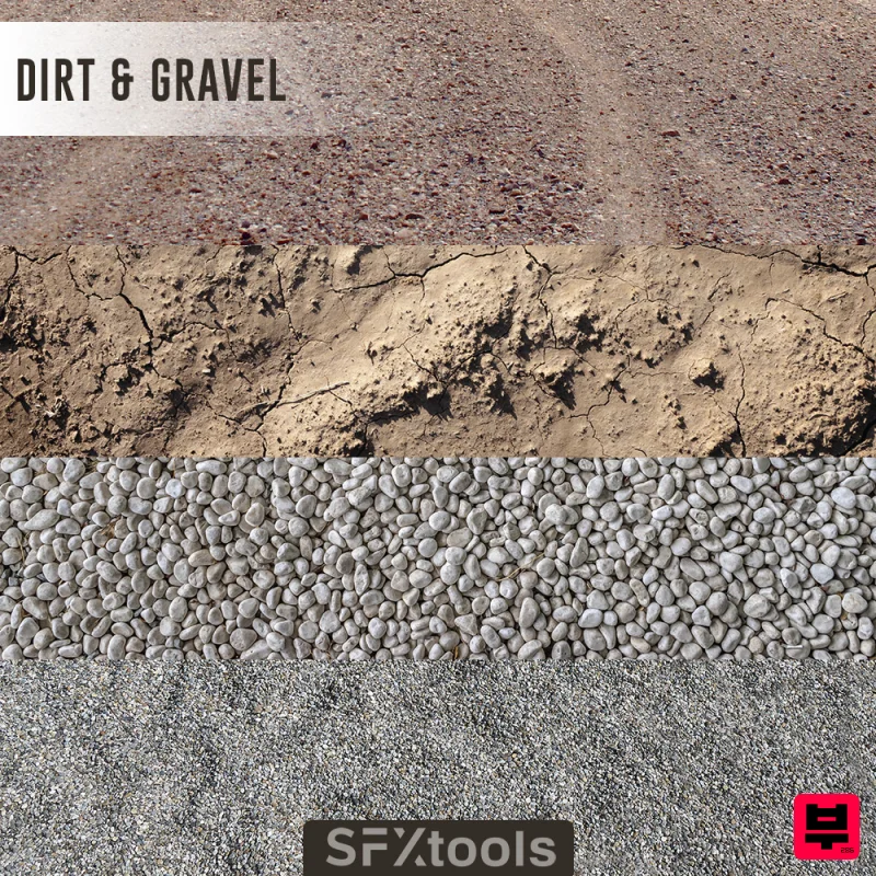 SFXtools Dirt & Gravel - Cinematic