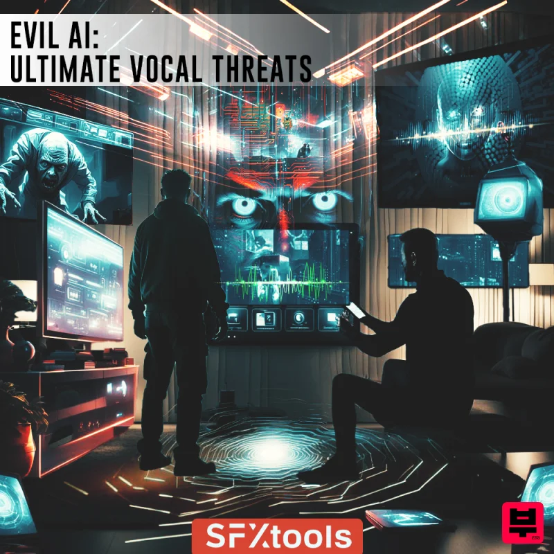 SFXtools Evil AI: Ultimate Vocal Threats - Sci-Fi