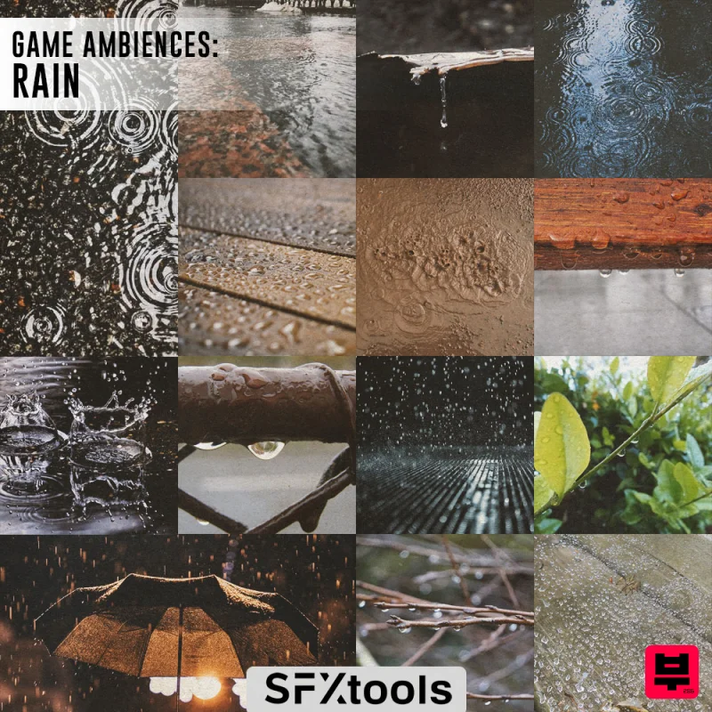 SFXtools Game Ambiences: Rain - Cinematic