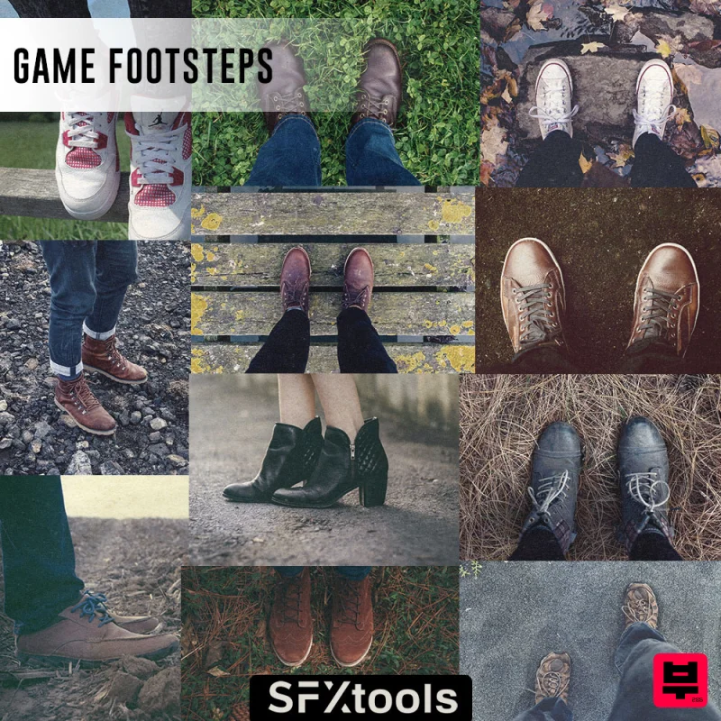 SFXtools Game Footsteps - Cinematic