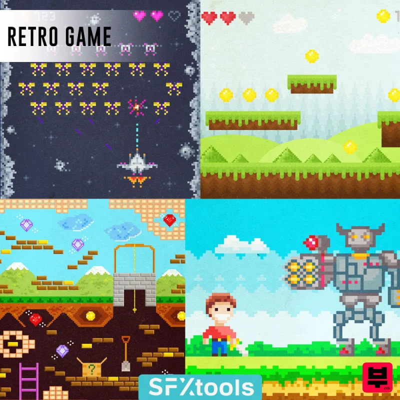 SFXtools Retro Game - Cinematic