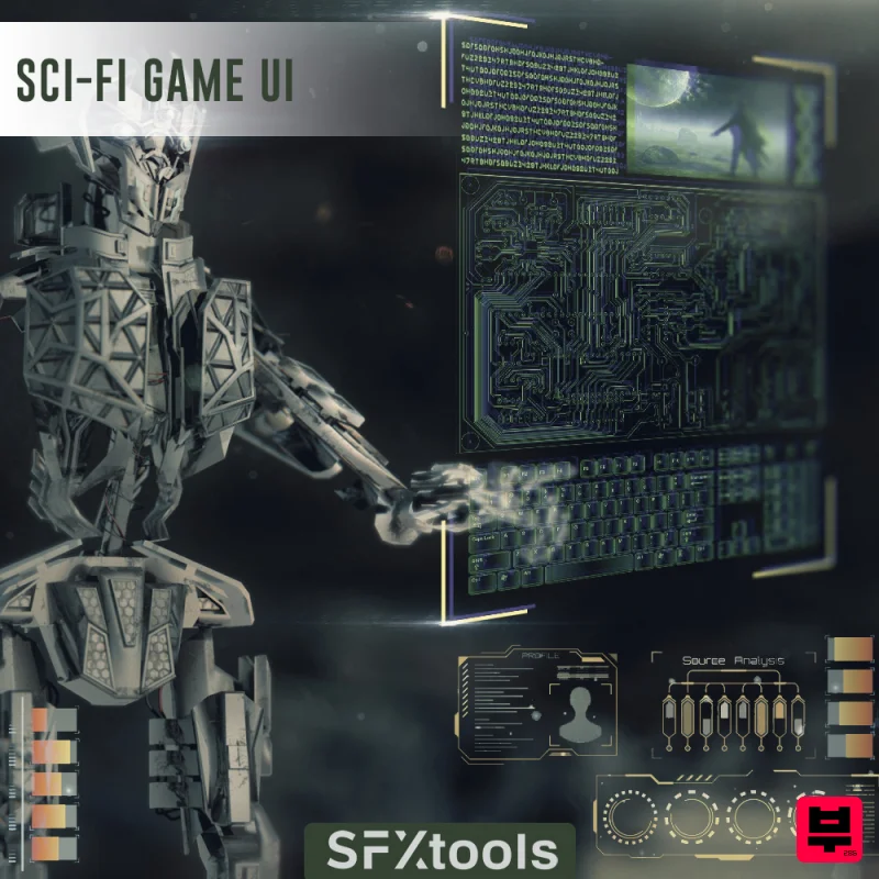 SFXtools Sci-Fi Game UI - Sci-Fi