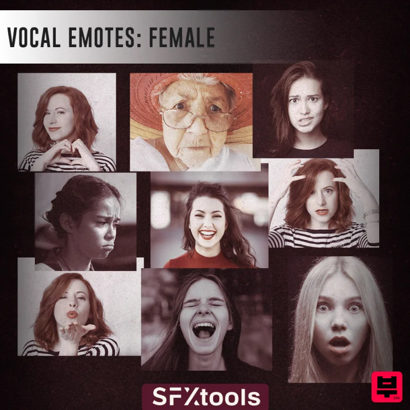 SFXtools Vocal Emotes: Female - Cinematic