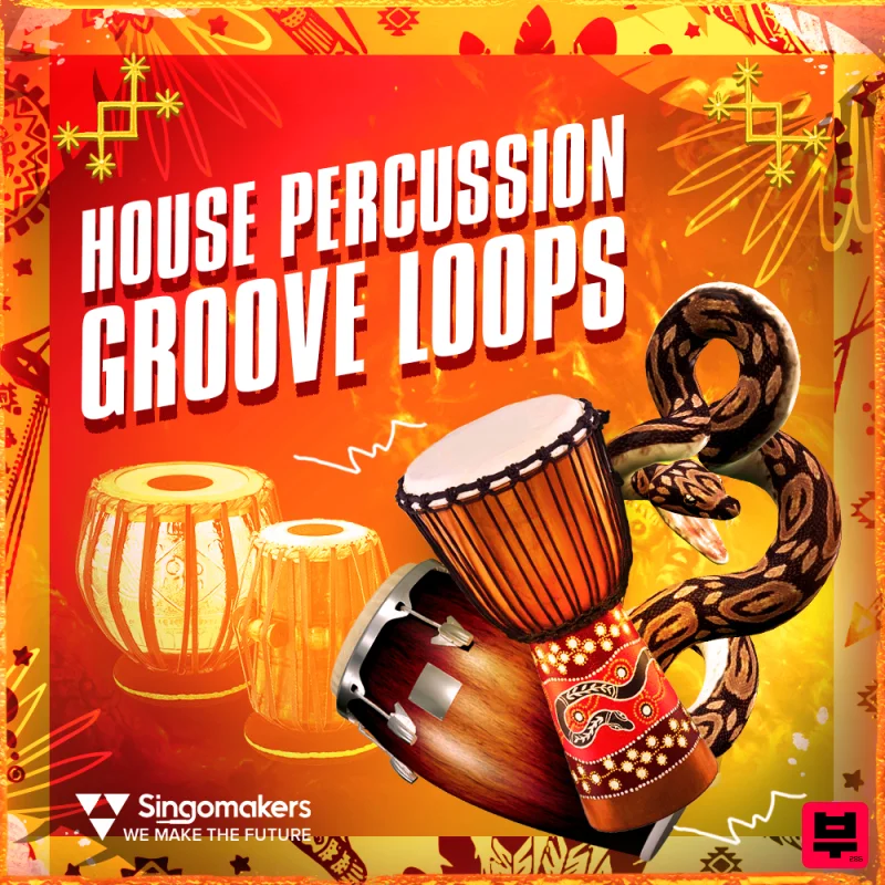 Singomakers House Percussion Groove Loops - House