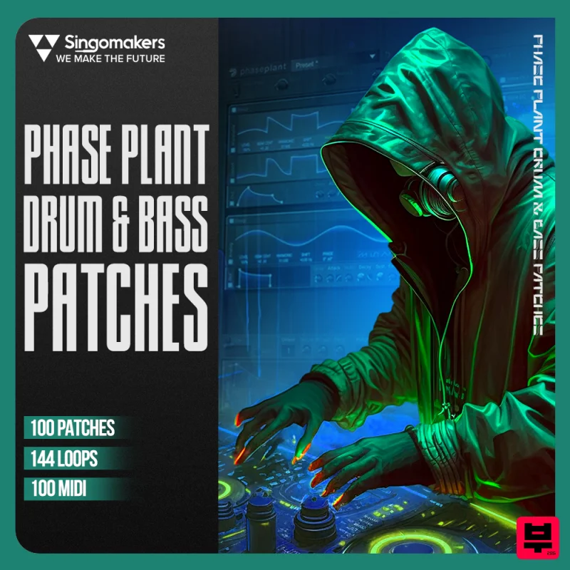 Singomakers Phase Plant Drum & Bass Patches - Drum and Bass