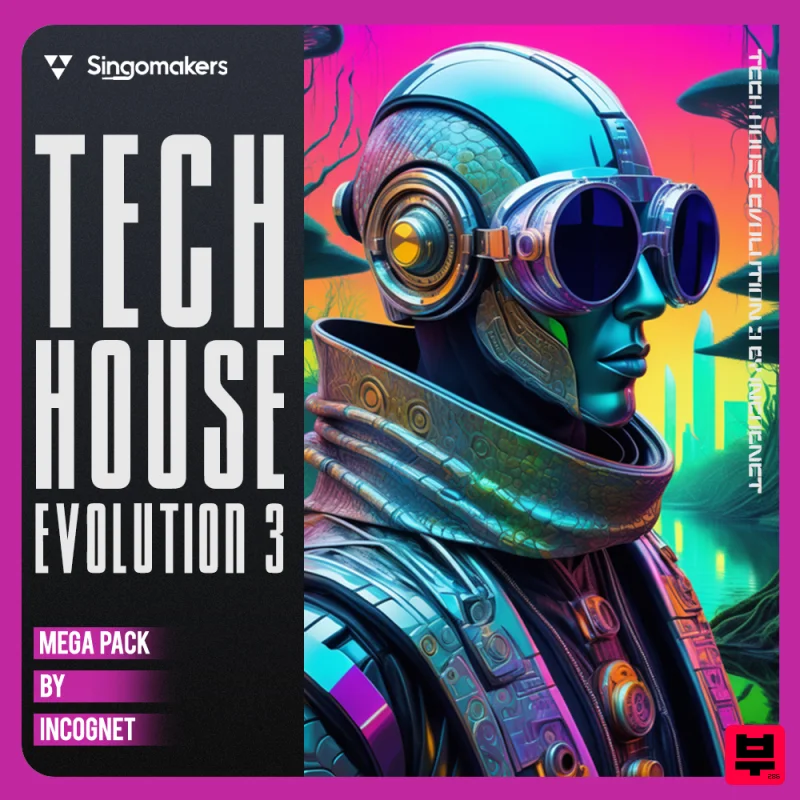 Singomakers Tech House Evolution Mega Pack 3 by Incognet - Professional Music Instrument Photo