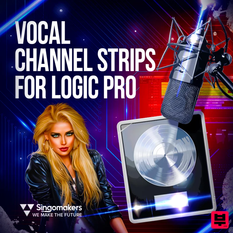 Singomakers Vocal Channel Strips for Logic Pro - Vocals