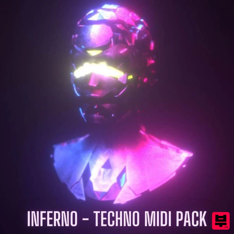Skull Label Inferno - Techno MIDI Pack - Professional Music Instrument Photo