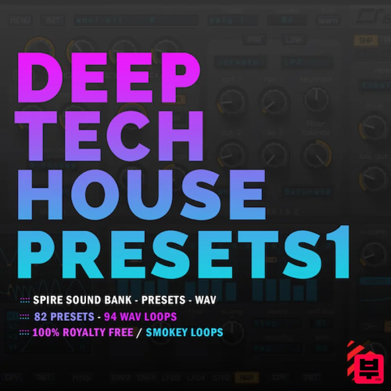 Smokey Loops Deep Tech House Presets Vol 1 - Professional Music Instrument Photo
