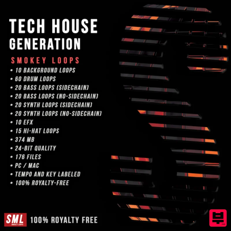 Smokey Loops Tech House Generation - Professional Music Instrument Photo