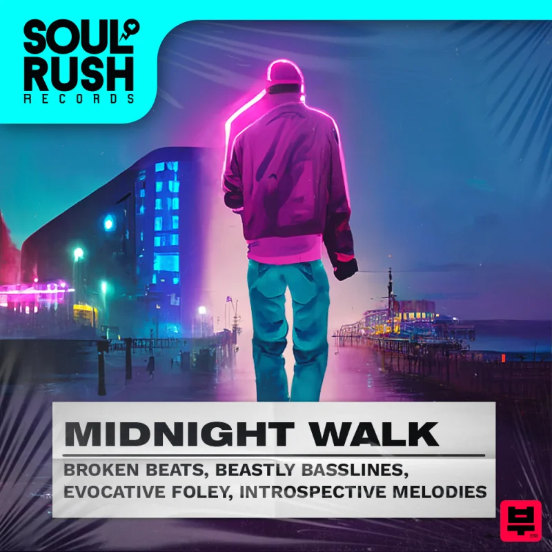 Soul Rush Records Midnight Walk - Electronica