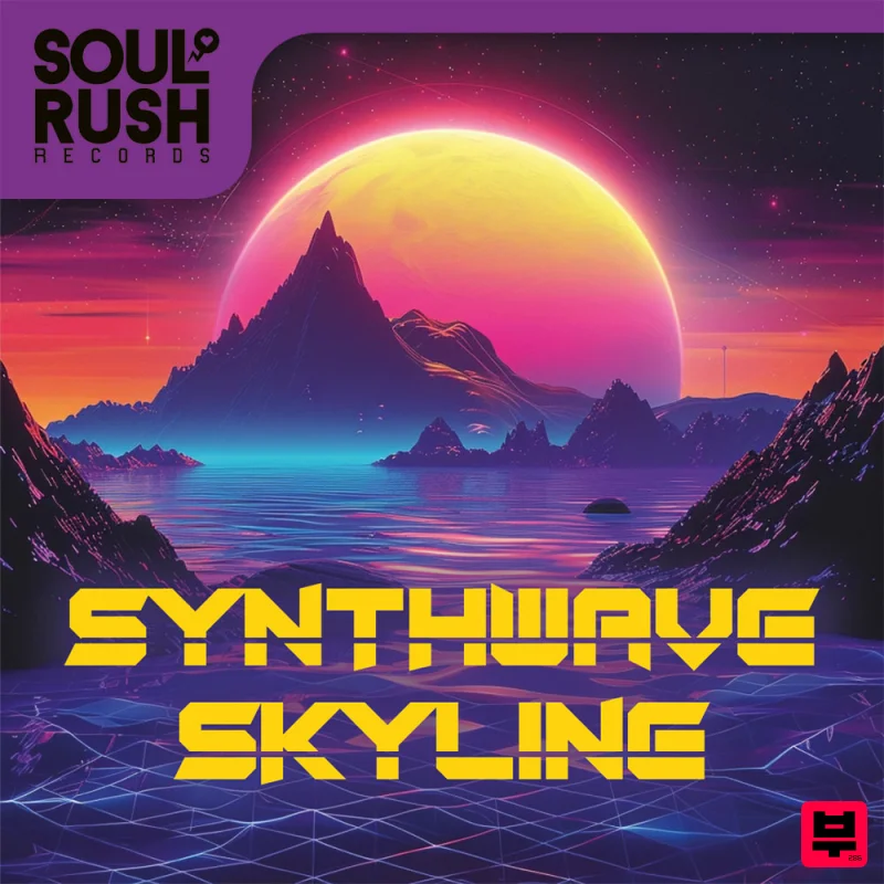 Soul Rush Records Synthwave Skyline - Synthwave