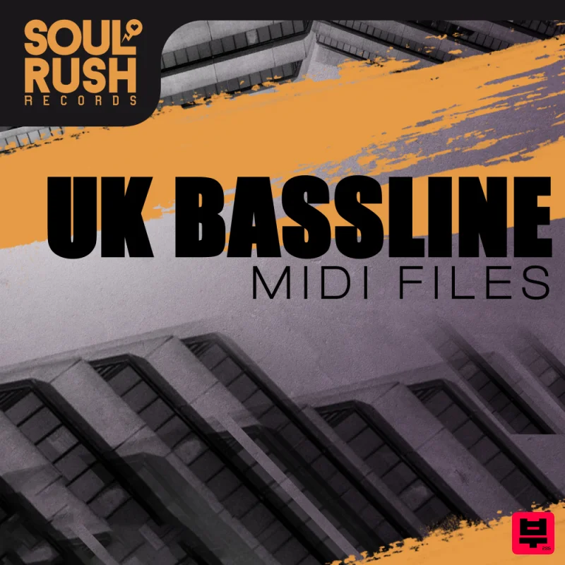 Soul Rush Records UK Bassline MIDI Files - Bass House