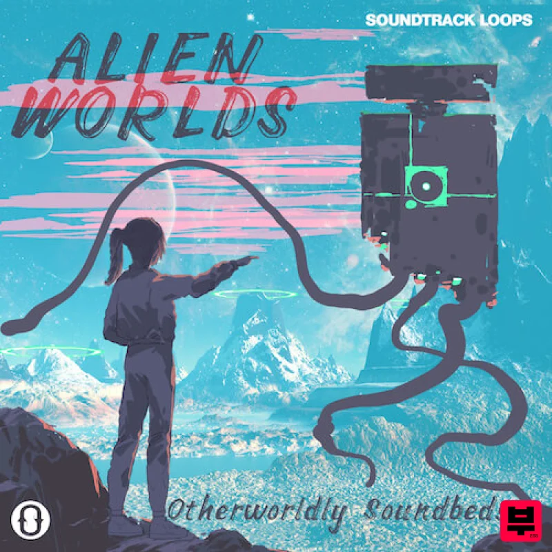Soundtrack Loops Alien Worlds – Retro Sci-Fi Soundscapes - Cinematic