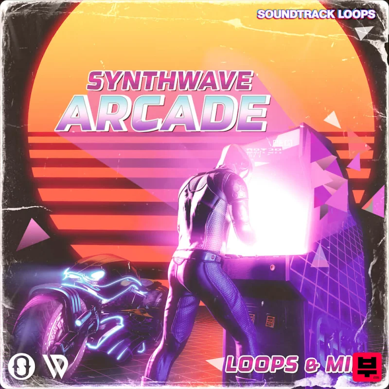 Soundtrack Loops Synthwave Arcade - Professional Music Instrument Photo