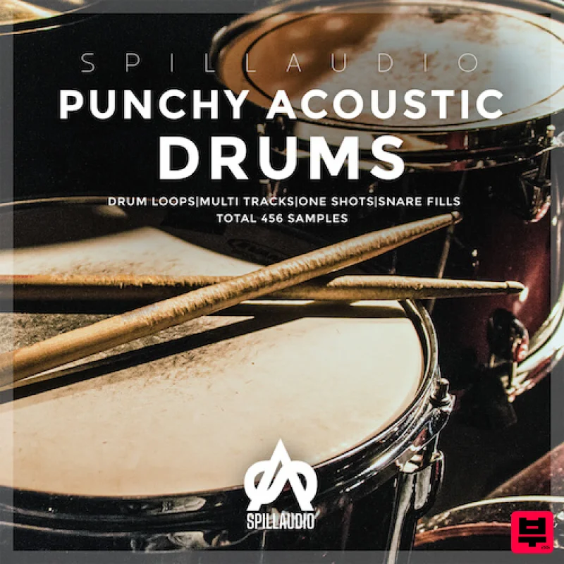 SpillAudio Punchy Acoustic Drums - Acoustic Music