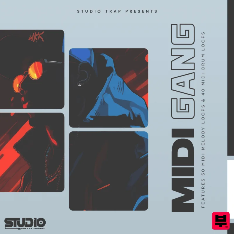 StudioTrapSounds MIDI GANG Vol.1 - Trap