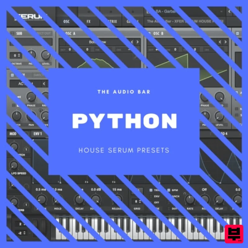 The Audio Bar Python XFER Serum Presets - House