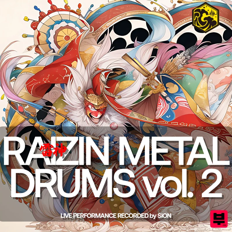 Tsunami Track Sounds Raizin Metal Drums Vol. 2 - Rock