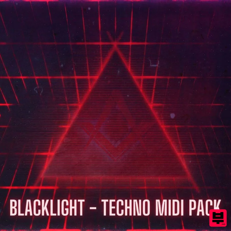 Ushuaia Music Blacklight Techno MIDI Pack - Techno