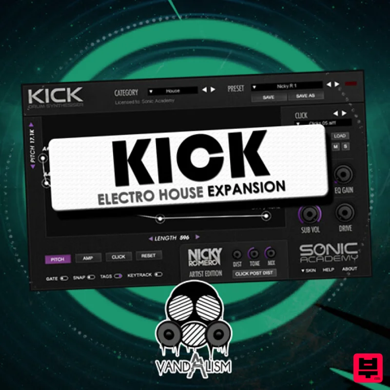 Vandalism KICK: Electro House Expansion - Electro