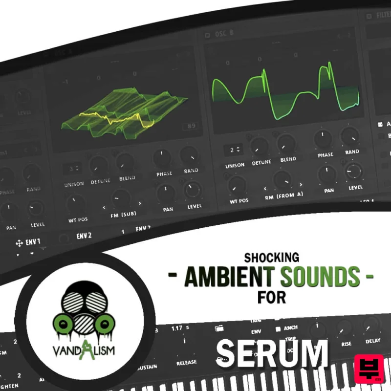 Vandalism Shocking Ambient Sounds For Serum – Cinematic Ambient Preset Pack - Ambient