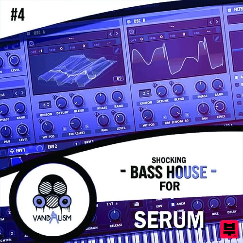 Vandalism Shocking Bass House For Serum 4 - Professional Music Instrument Photo