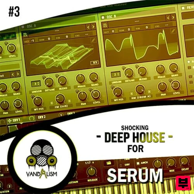 Vandalism Shocking Deep House For Serum 3 - Professional Music Instrument Photo