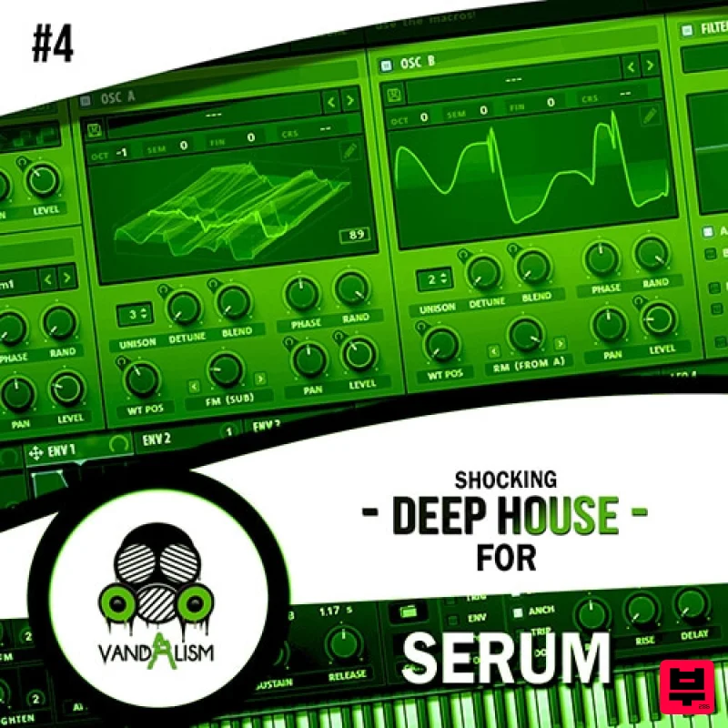 Vandalism Shocking Deep House For Serum 4 - Professional Music Instrument Photo