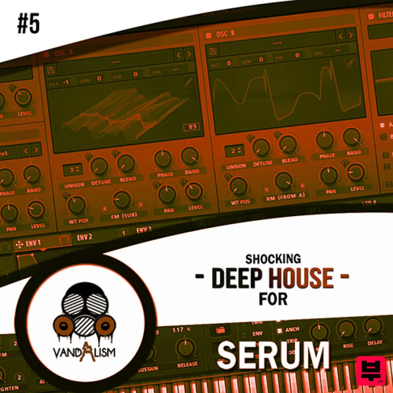 Vandalism Shocking Deep House For Serum 5 - Professional Music Instrument Photo
