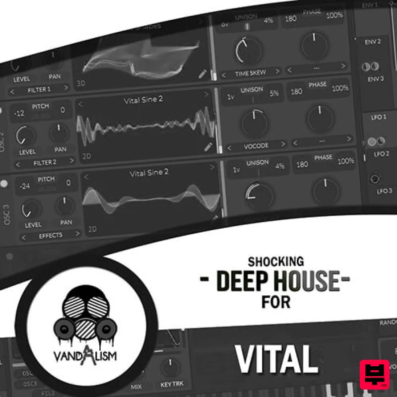 Vandalism Shocking Deep House For Vital - Professional Music Instrument Photo