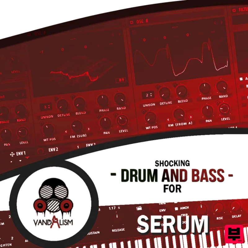 Vandalism Shocking Drum & Bass For Serum - Drum & Bass