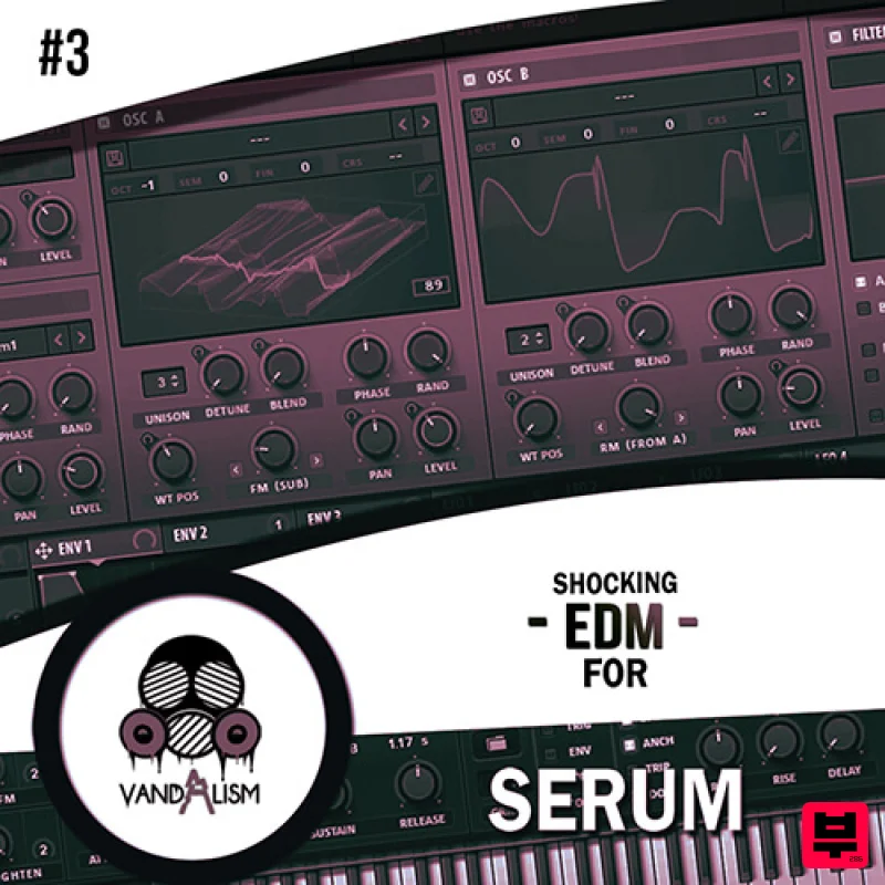 Vandalism Shocking EDM For Serum 3 - EDM