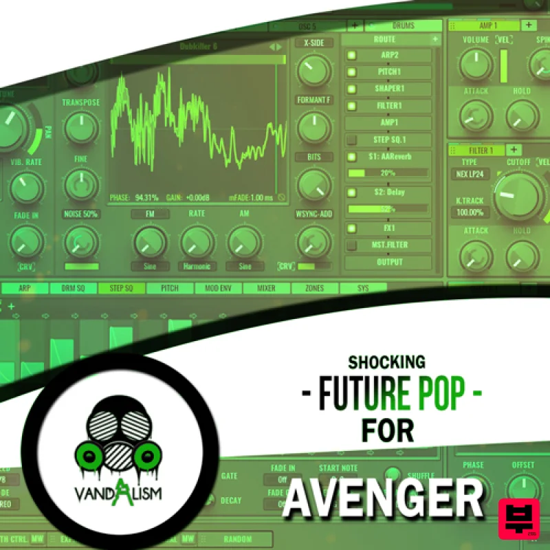 Vandalism Shocking Future Pop For Avenger - Future Pop