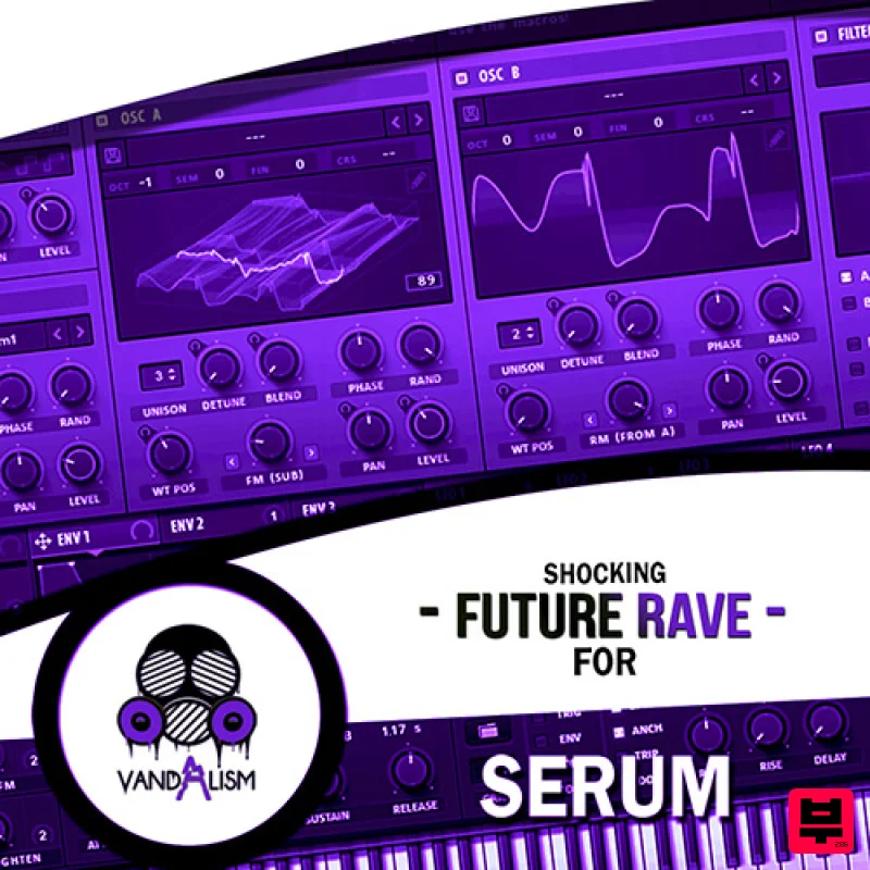 Vandalism Shocking Future Rave For Serum - Professional Music Instrument Photo