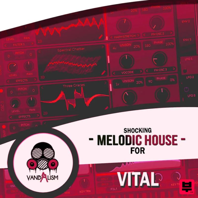 Vandalism Shocking Melodic House For Vital - Professional Music Instrument Photo