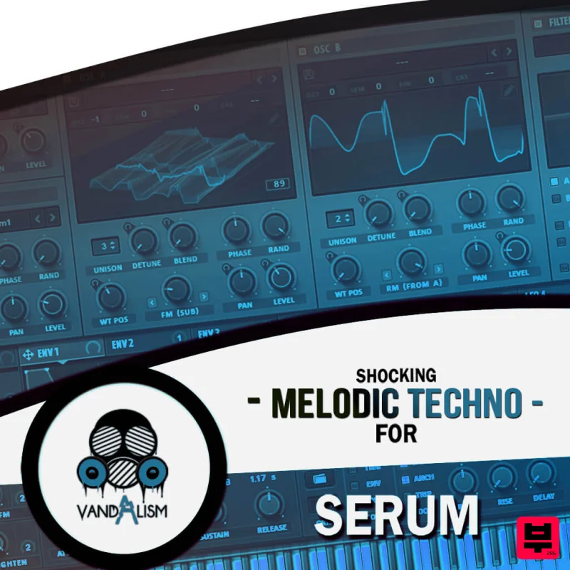 Vandalism Shocking Melodic Techno For Serum - Techno
