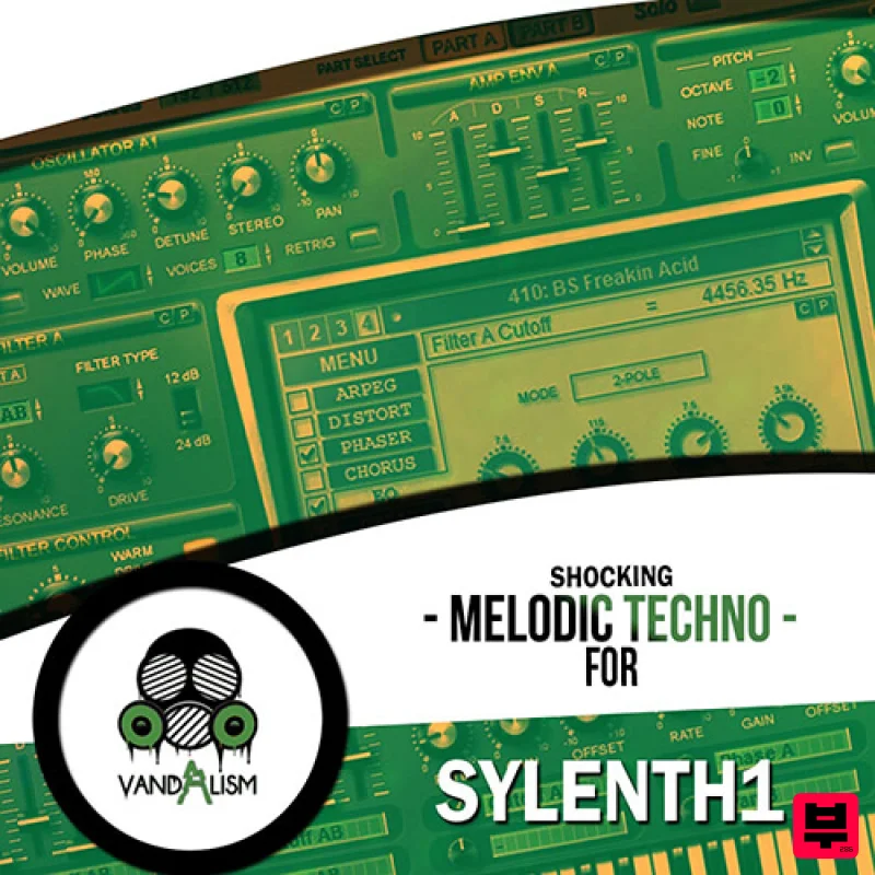 Vandalism Shocking Melodic Techno For Sylenth1 - Techno