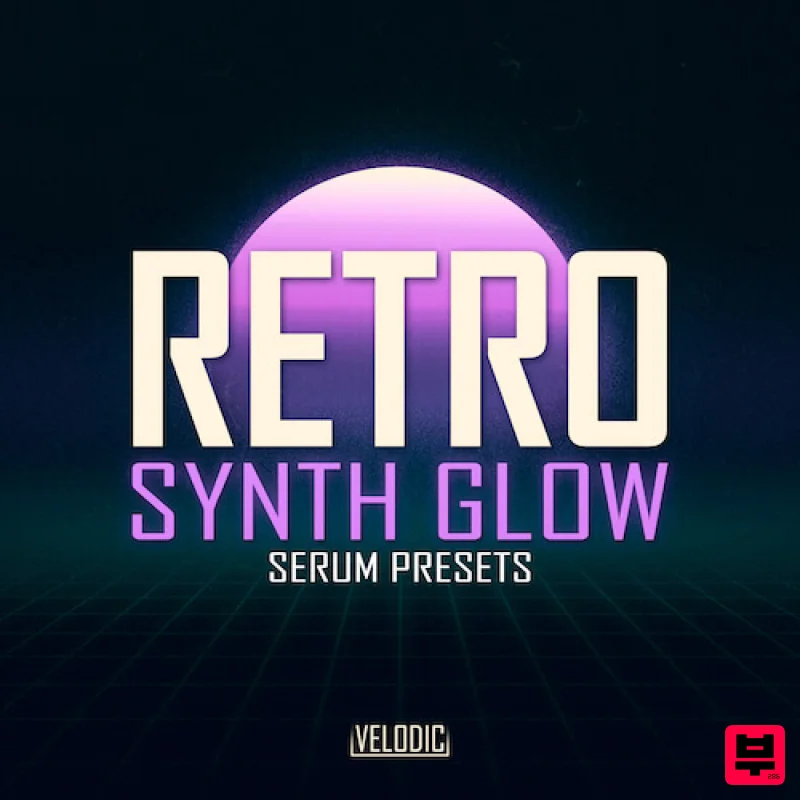 Velodic Sounds Retro Synth Glow - Serum Presets - Synthwave