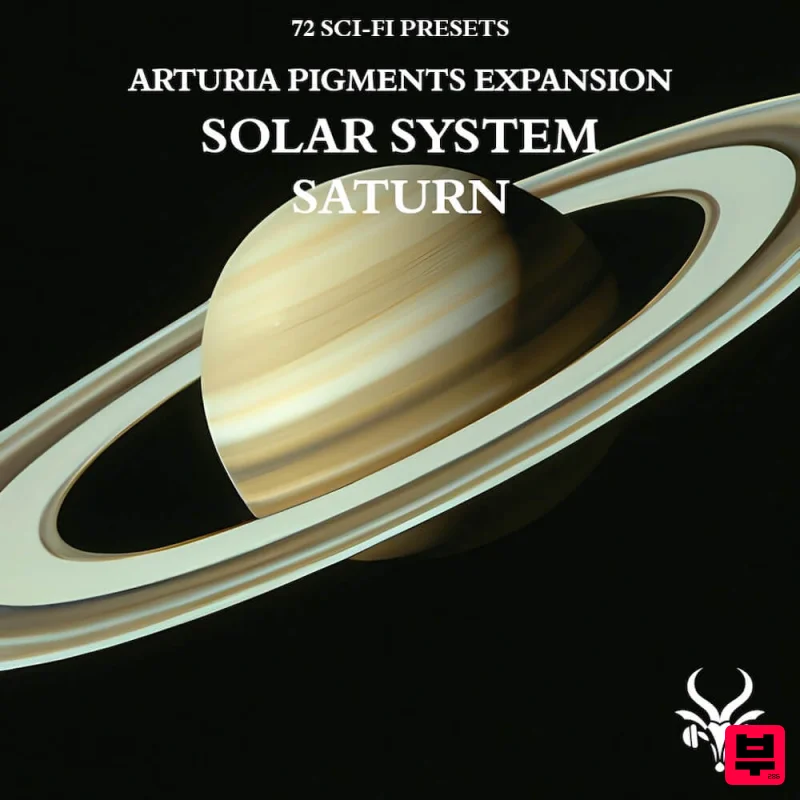 Vicious Antelope Solar System - Saturn for Pigments - Professional Music Instrument Photo