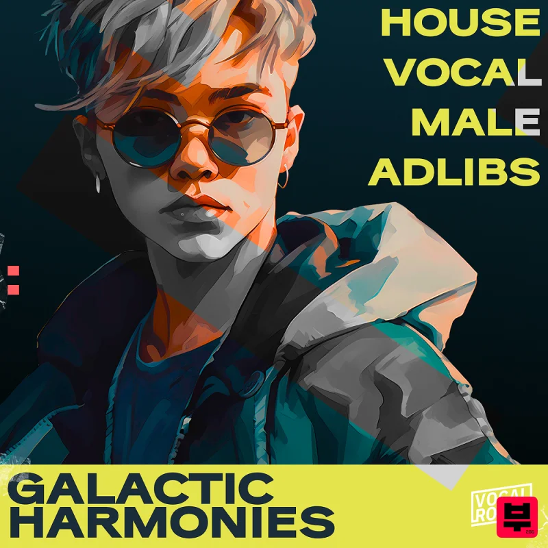 Vocal Roads Galatic Harmonies - House Vocal Male Adlibs - House
