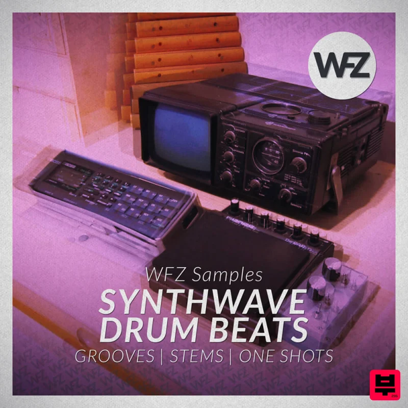 WFZ Samples Synthwave Drum Beats - Synthwave