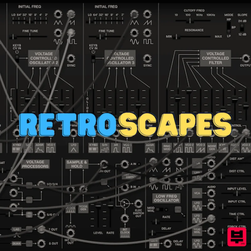 Xenos Soundworks 'Retroscapes' for CA2600 - 80s