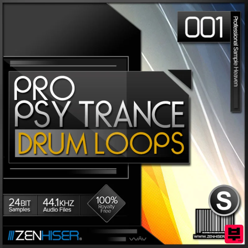 Zenhiser Pro Psytrance Drum Loops 01 - Sound Archives