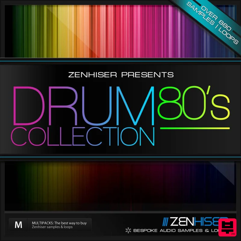 Zenhiser The 80's Drum Collection - Professional Music Instrument Photo