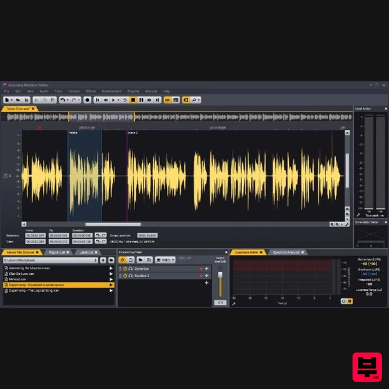 Acon Digital Acoustica 7 Standard Edition - Audio Editor
