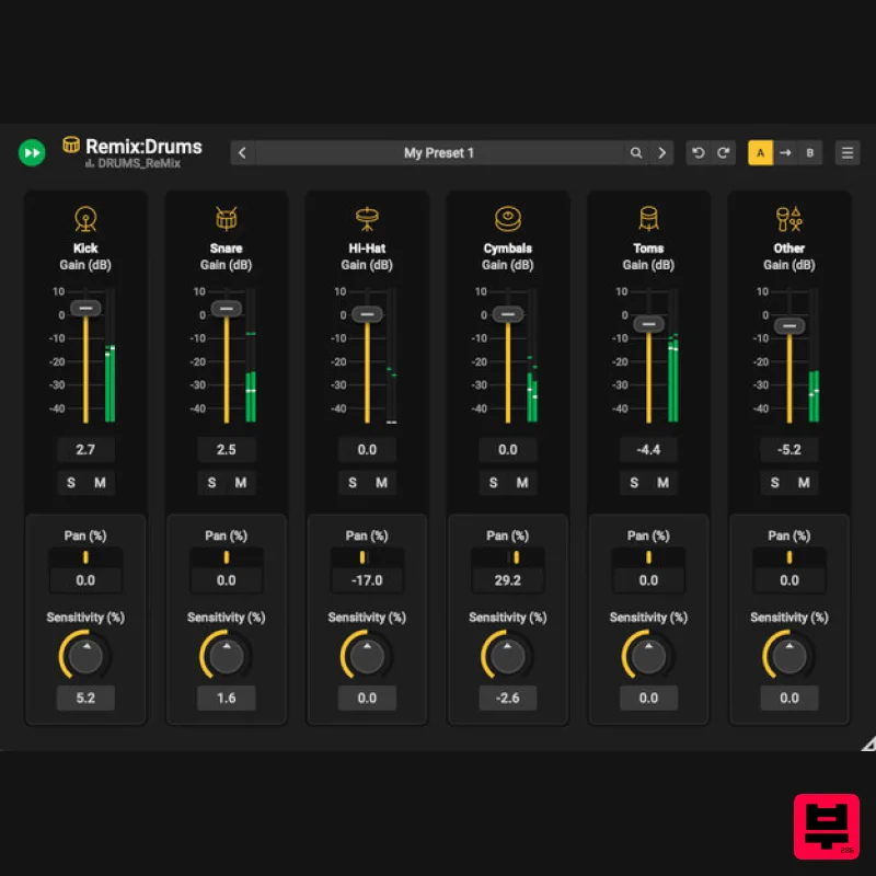Acon Digital Remix:Drums - Drum Tools